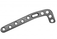 Tibia plate polyaxial anglestable 6 hole titan